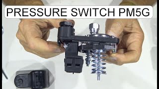 DISASSEMBLE PRESSURE SWITCH PM5G [upl. by Ferree]