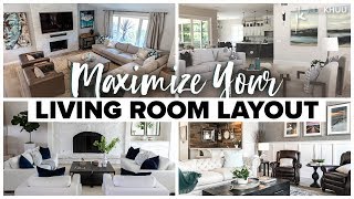 4 Furniture Ideas to Maximize Your Living Room Layout PRO SpacePlanning Tips [upl. by Renick]