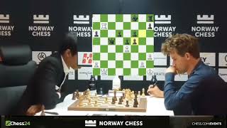 Magnus Carlsen vs Praggnanandhaa  World Chess Championship [upl. by Elmira]