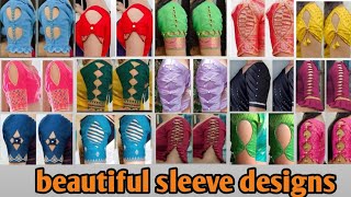 40 designer sleeves for blouse Baju ke design  Sleeve design ideas [upl. by Eixid230]