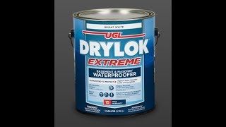 Using Drylok Extreme in the Basement [upl. by Annahsor714]