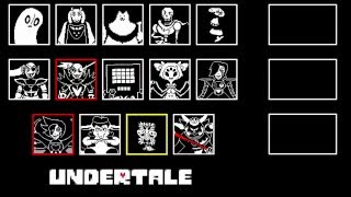 Undertale  All Boss Themes [upl. by Esinereb]