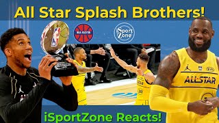 iSportZone Reacts 2021 NBA All Star Weekend Grabe si Dame amp Steph Team Lebron vs Team Durant [upl. by Sairtemed]