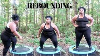 WEIGHTloss Journey  Trampoline  ReBounding [upl. by Eniale198]