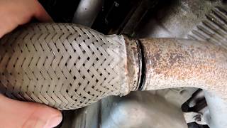 How to replace exhaust flex pipe [upl. by Khanna]