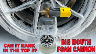 Chemical Guys Big Mouth Foam Cannon  Review amp Testing  Foaming Tips [upl. by Viridi]