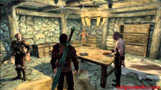 Skyrim Alduins Wall Quest Guide HD 1080p [upl. by Abigail]