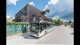 Heliox fast charging solution for VOLVOs first all electric buses in Luxembourg [upl. by Lait]