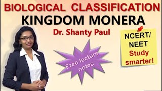 Kingdom Monera  Biological classification lecture 2 [upl. by Berey272]