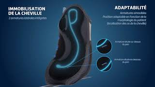 Chevillère d’immobilisation stabilisatrice MalleoDynastab®Boa® [upl. by Laikeze]