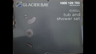 Glacier Bay Oswell Tub and Shower Set video review [upl. by Brunhild]