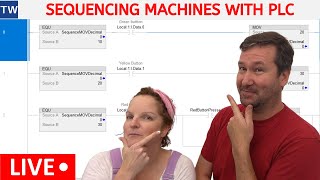 Allen Bradley PLC Programming Sequencer Tutorial Sequence Control [upl. by Sydelle]