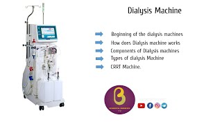 Dialysis Machine  Biomedical Engineers TV [upl. by Ari]