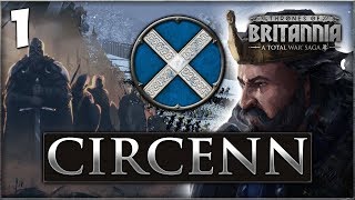 ARISE SONS OF SCOTLAND Total War Saga Thrones of Britannia  Circenn Campaign 1 [upl. by Burr]