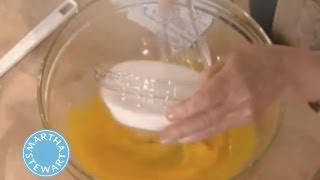 Christmas Eggnog Recipe  Holiday Recipes  Martha Stewart [upl. by Perla344]