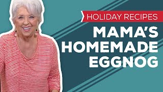 Holiday Recipes Mamas Eggnog Recipe [upl. by Messing112]