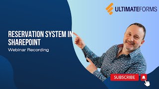 Webinar Reservation System in SharePoint [upl. by Henriha427]