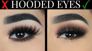 EASY smokey eye for HOODED eyes [upl. by Aicekan270]