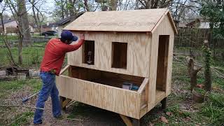 Backyard Chicken Coop Anyone Can Build [upl. by Ierna]