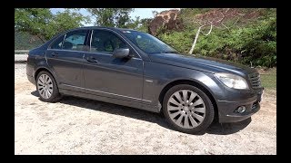 2009 MercedesBenz C 200 Kompressor Elegance StartUp and Full Vehicle Tour [upl. by Sisto629]