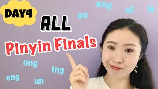 All Chinese Pinyin Finals  Chinese Pronunciation Tutorial [upl. by Zoa]