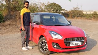 2021 Maruti Swift DualJet  Smooth Engine But Not Dynamic  Faisal Khan [upl. by Svend]