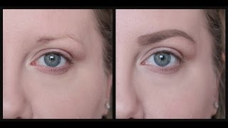 HOW TO FILL IN SPARSE EYEBROWS [upl. by Yssor581]