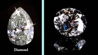 Differences between Cubic Zirconia Diamond and Moissanite [upl. by Ariait]