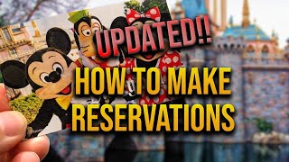 How to buy tickets to Disneyland and make reservations  UPDATED AND FIXED [upl. by Ashelman]