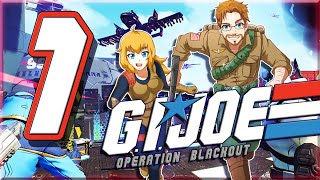 Gi Joe Operation Blackout Walkthrough Part 1 Rise of COBRA Nintendo Switch coop [upl. by Ynnoj]