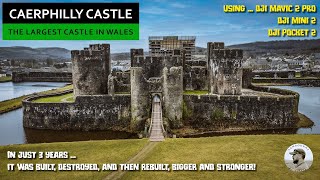 Caerphilly Castle  The Largest in Wales 2nd in Britain [upl. by Akyre700]