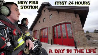 First 24 Hours in a New Fire Station  A Day in the Life [upl. by Kaitlin]