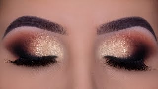 Smokey Glamorous Eye Makeup  Bridal Makeup Inspiration [upl. by Rooney]