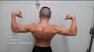 12 Year Old Muscle Update  Brad The Beast [upl. by Acinonrev]