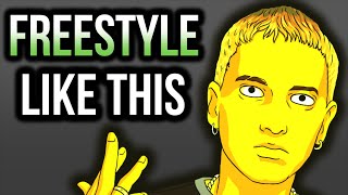 How To Freestyle Rap Better In 5 Simple Steps For Beginners [upl. by Nivlam332]