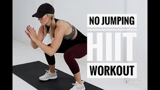 Low Impact FULL BODY HIIT Workout  No Equipment  No Jumping [upl. by Irita309]