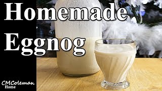 Old Fashioned Eggnog Recipe [upl. by Panthea]