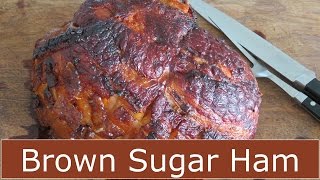 How to Bake a Ham  Brown Sugar Glaze  The Frugal Chef [upl. by Tra]