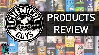 CHEMICAL GUYS Detailing Products  Brand Review [upl. by Entroc206]