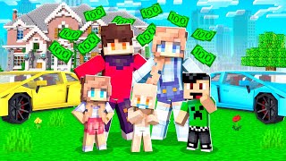 I Went From HOMELESS to RICH in Minecraft [upl. by Doykos]