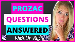 PSYCHIATRIST Answers 5 s About Prozac Fluoxetine  Dr Aly [upl. by Fitton]