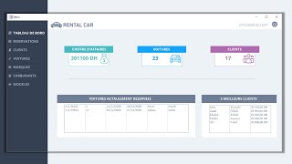 Access 14  Application de gestion dune agence de location de voitures  Partie 1 [upl. by Elocal]