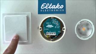 Tutorial  EnOcean Eltako FSR61NP230V deutsch [upl. by Nylakcaj]