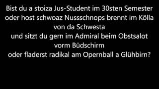 Pizzera amp Jaus  Eine ins Leben  Lyrics [upl. by Ajroj]