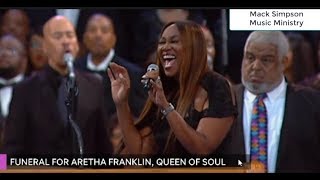 Aretha Franklin Funeral Celebration  Yolanda Adams and Paul Morton [upl. by Tesler203]