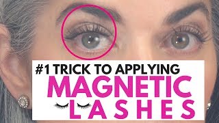 1 Trick TO APPLYING MAGNETIC LASHES  Nikol Johnson [upl. by Cordell]