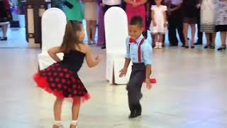 Best Kids Dance Ever mixed with awesome Indonesian song HD 720 [upl. by Kcolttam]