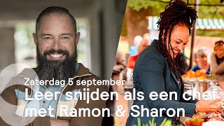 BinnensteBuiten Thuis  Leer snijden met Sharon en Ramon [upl. by Tima667]