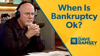 When Should I File Bankruptcy  Dave Ramsey Rant [upl. by Darrelle]