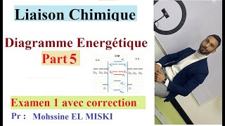 Liaison chimique  diagramme énergétique part 5 Examen 1 avec correction [upl. by Neumark]